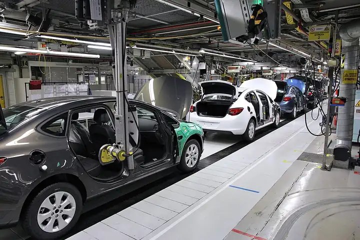 Vehicle assembly line